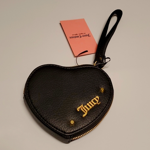 Juicy Couture Handbags - Juicy Couture Heart Shaped Coin Purse